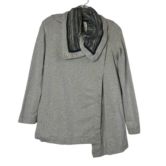 Lululemon Gratitude Wrap Jacket Heathered Grey Womens Size 2 - Picture 1 of 9